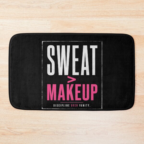 Item preview, Minimal Sweat Over Makeup Typography designed and sold by StoryInCode.
