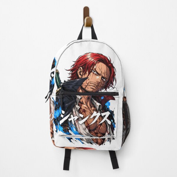 Item preview, Anime Red Hair Warrior – Sword Fighter Graphic Design designed and sold by lamiarte.