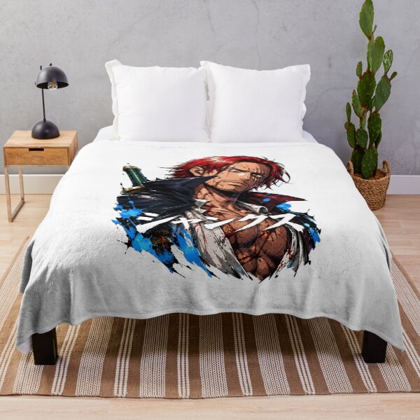 Item preview, Anime Red Hair Warrior – Sword Fighter Graphic Design designed and sold by lamiarte.