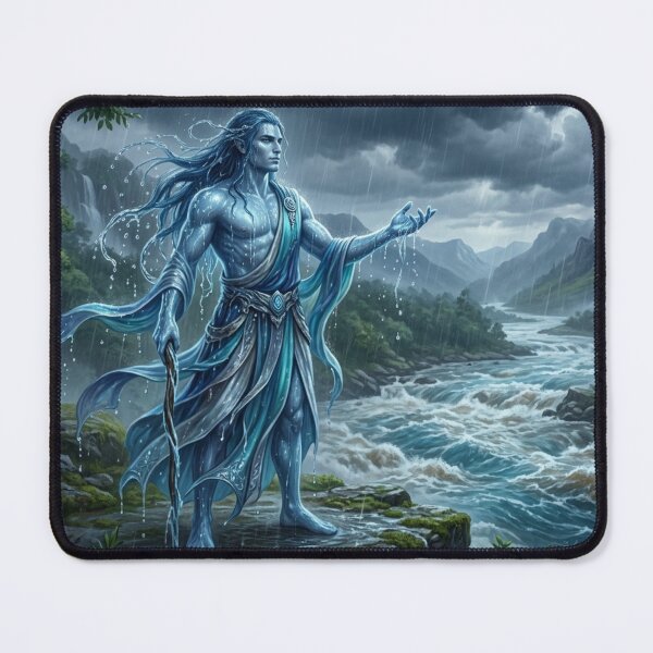 Item preview, Aquaelis: God of April Rain and Purification designed and sold by NeyhineAngelionShop.