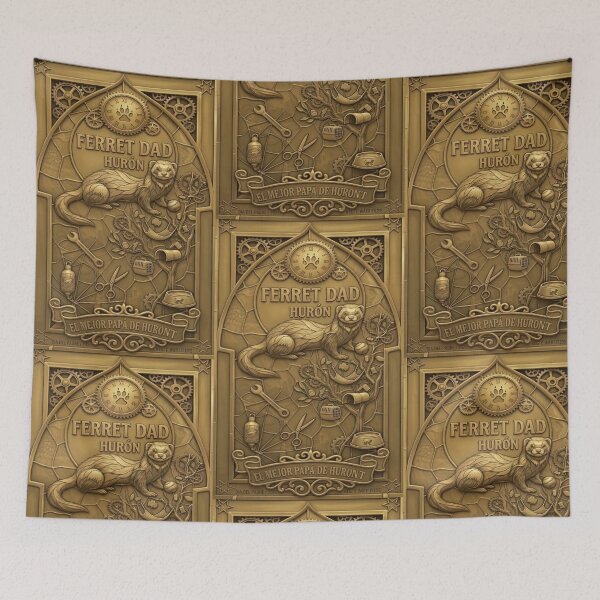 Item preview, Copy of Steampunk Ferret Dad Father’s Day designed and sold by BriSher.
