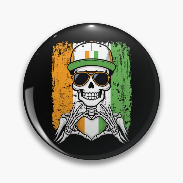 Item preview, Ivory Coast Pride Skeleton Art Tee designed and sold by Colorful Designs.