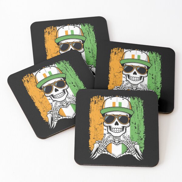 Item preview, Ivory Coast Pride Skeleton Art Tee designed and sold by Colorful Designs.