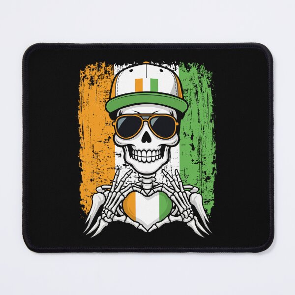 Item preview, Ivory Coast Pride Skeleton Art Tee designed and sold by Colorful Designs.
