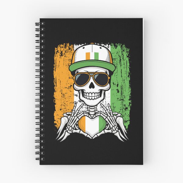 Item preview, Ivory Coast Pride Skeleton Art Tee designed and sold by Colorful Designs.
