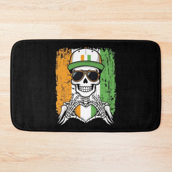 Item preview, Ivory Coast Pride Skeleton Art Tee designed and sold by Colorful Designs.