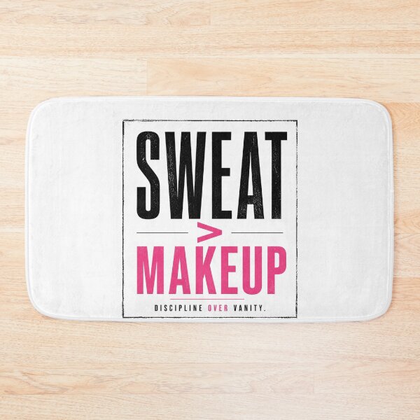 Item preview, Minimal Sweat Over Makeup Typography designed and sold by StoryInCode.