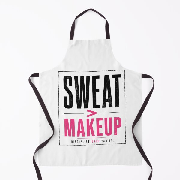 Item preview, Minimal Sweat Over Makeup Typography designed and sold by StoryInCode.