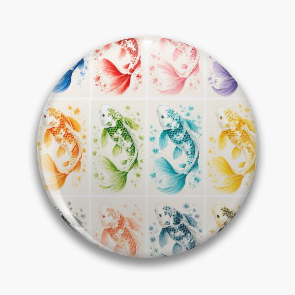 Item preview, Colorful Koi Carp Collection designed and sold by Steffani Lehmann.
