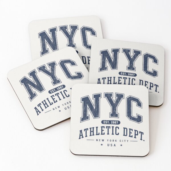 Item preview, NYC Athletic Dept Vintage College Style | New York City Varsity Streetwear designed and sold by Kate1art.