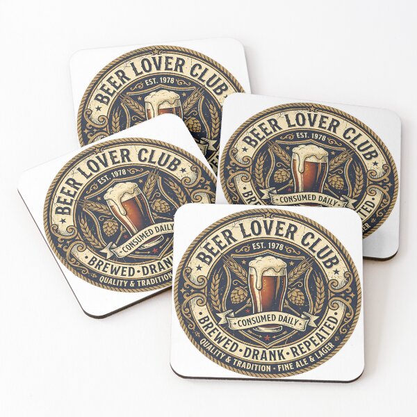 Item preview, Beer Lover Club -  drink daily designed and sold by Jandedan.