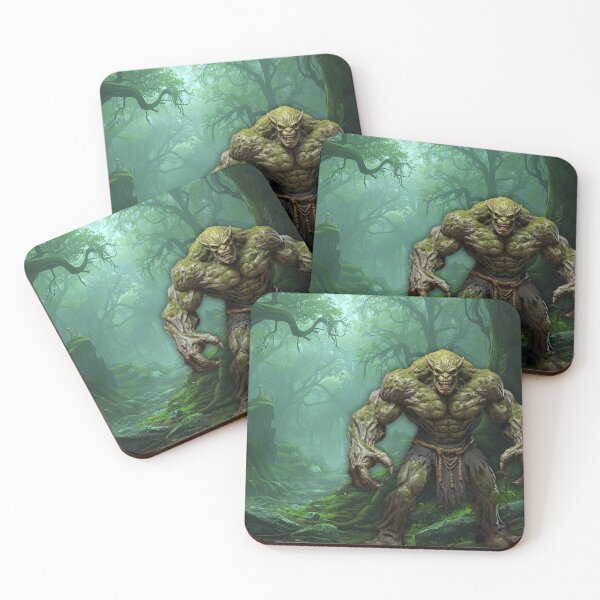 Item preview, Moss creature in the forest designed and sold by toycruisers_merch-butze.