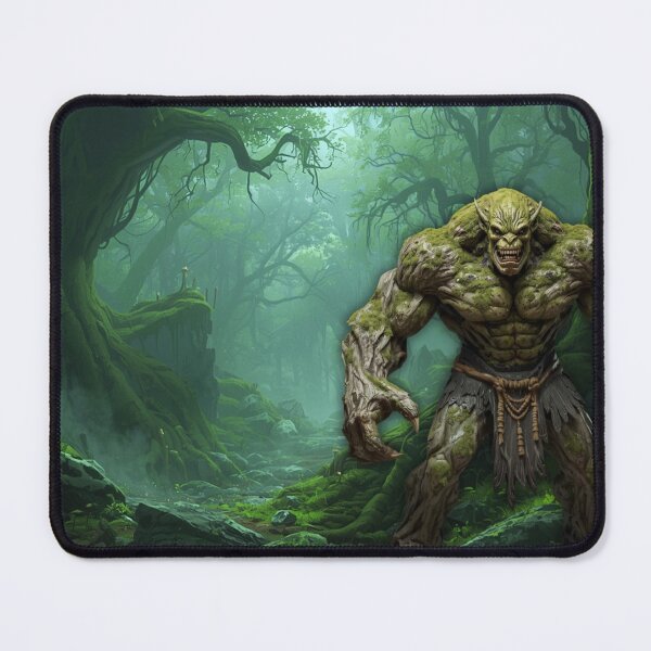 Item preview, Moss creature in the forest designed and sold by toycruisers_merch-butze.