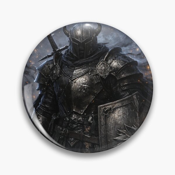 Item preview, Karzak Knight With Wolf Shield designed and sold by KaioRosaArt.