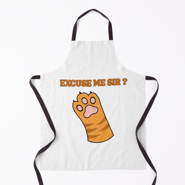 Item preview, Excuse me Sir? Funny cat paw designed and sold by BritishDelights.