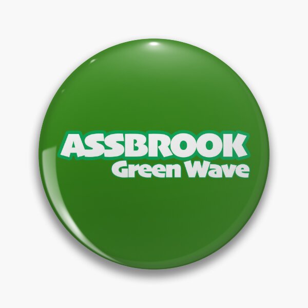 Item preview, ASSbrook Green Wave (Gastonia, NC high school) designed and sold by Curtis Gaston.