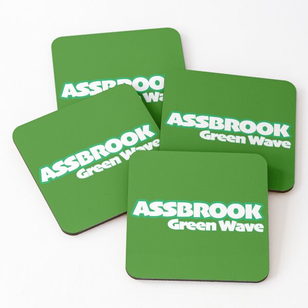 Item preview, ASSbrook Green Wave (Gastonia, NC high school) designed and sold by Curtis Gaston.
