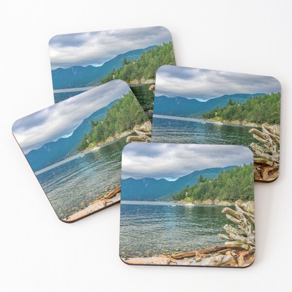 Item preview,  Marina and a Coastal village by Alex Lyubar designed and sold by AlexLyubar.