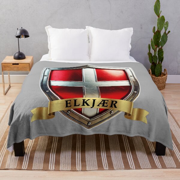 Item preview, Elkjaer Denmark Pride Shield designed and sold by Highlandkings.