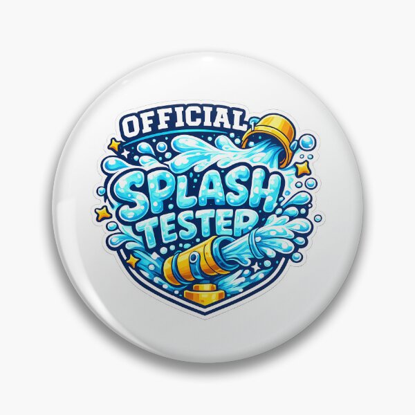Item preview, Official Splash Tester Kids Summer Water Play designed and sold by chattsuede.