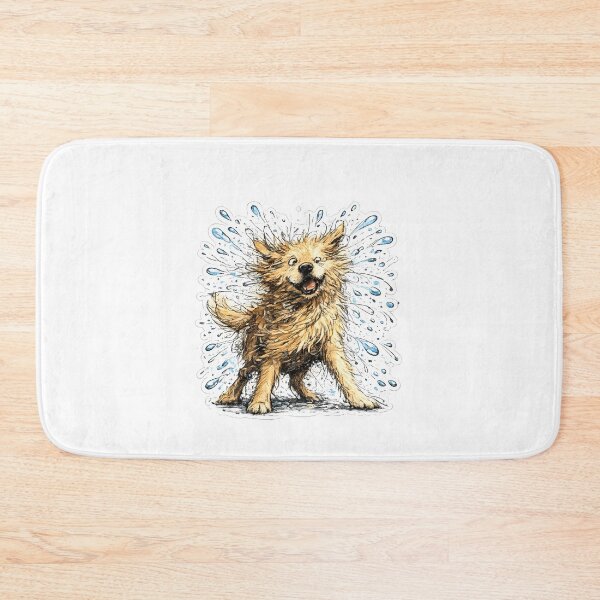 Item preview, Funny Wet Dog Shake for Dog Lovers designed and sold by chattsuede.