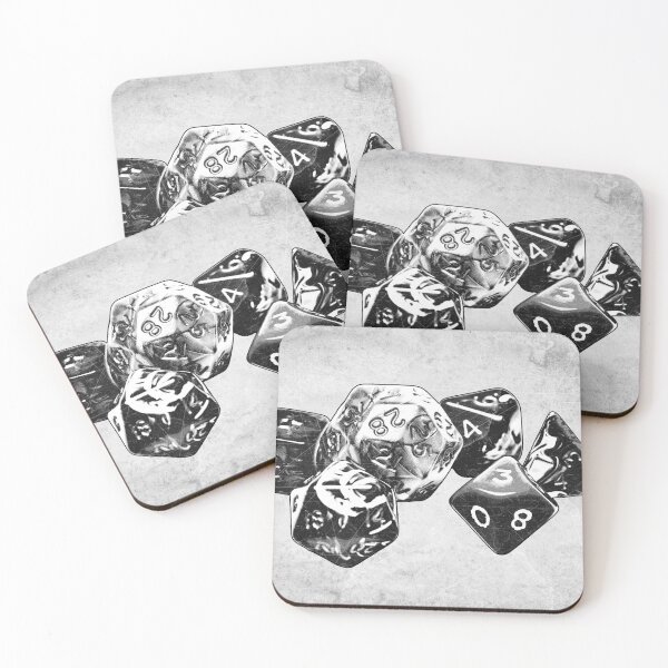 Item preview, Polyhedral Dragon Dice Set RPG Fantasy Roll designed and sold by Ghoul Enterprises.