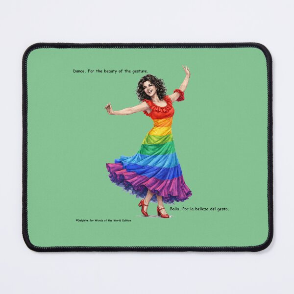 Item preview, Happy dance (+Spanish) designed and sold by Words of the World Edition.