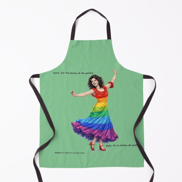 Item preview, Happy dance (+Spanish) designed and sold by Words of the World Edition.