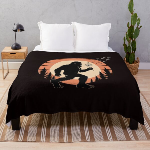 Item preview, Bigfoot Blowing Dandelion – Sasquatch Blowing Wishes Nature Lover Design designed and sold by Redgiant87x.