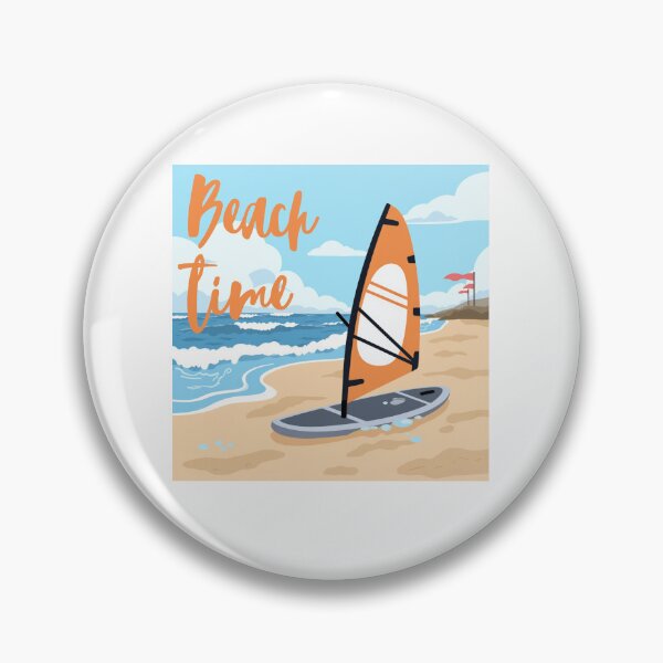 Item preview, Beach Time Windsurfer designed and sold by BritishDelights.