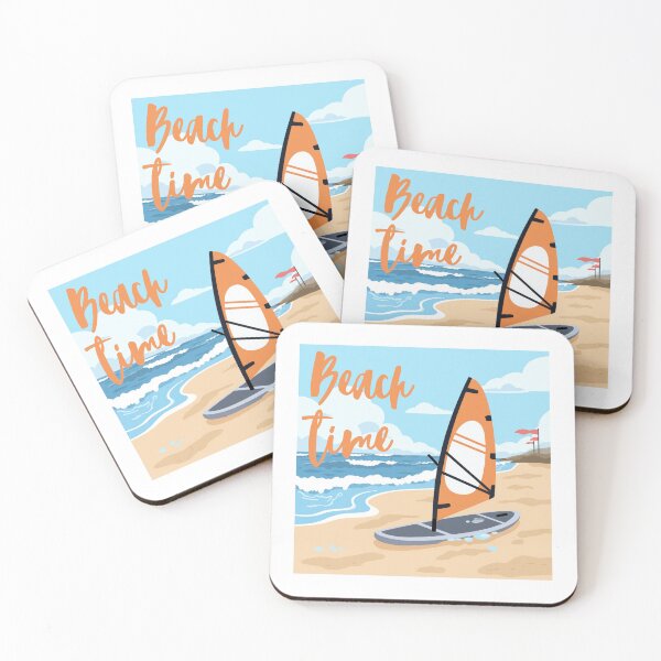 Item preview, Beach Time Windsurfer designed and sold by BritishDelights.