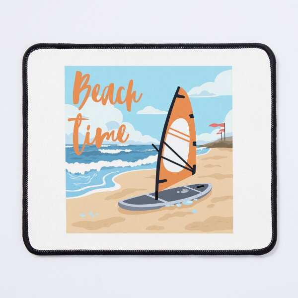 Item preview, Beach Time Windsurfer designed and sold by BritishDelights.