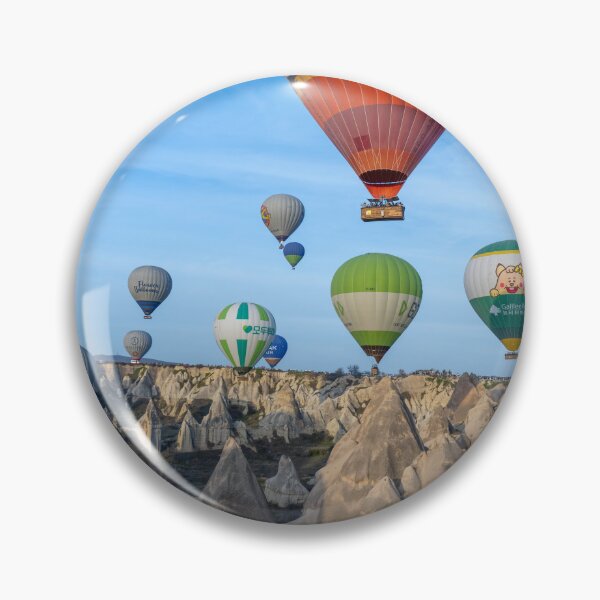 Item preview, Colorful Hot Air Balloons in Love Valley, Turkiye designed and sold by SafariByMarisa.