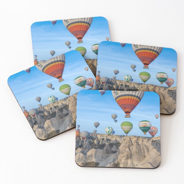 Item preview, Colorful Hot Air Balloons in Love Valley, Turkiye designed and sold by SafariByMarisa.