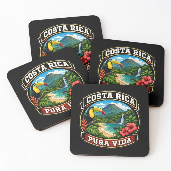 Item preview, Costa Rica - Pure Life Between Jungle and Volcano designed and sold by GnuArt.