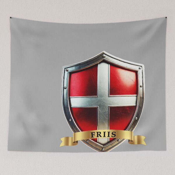 Item preview, Friis Denmark Heritage Name Shield designed and sold by Highlandkings.