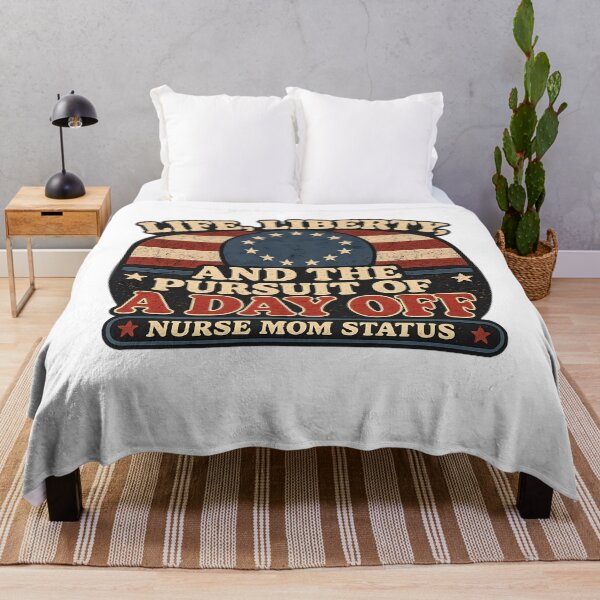 Item preview, Day Off Nurse Mom Status Life Liberty Patriotic Humor designed and sold by chattsuede.