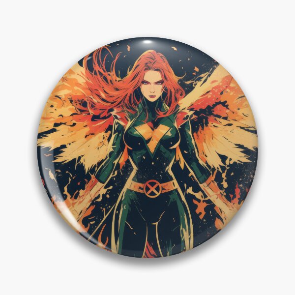 Artikelvorschau, Phoenix Force Vintage-Poster entworfen und verkauft von AnimeArsenalPrints.