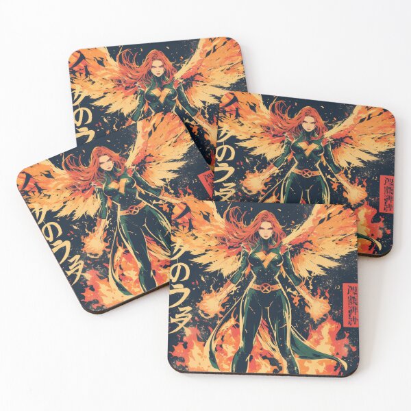 Item preview, Phoenix Force Vintage Poster  designed and sold by AnimeArsenalPrints.