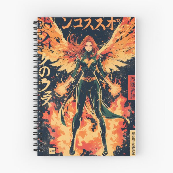 Item preview, Phoenix Force Vintage Poster  designed and sold by AnimeArsenalPrints.
