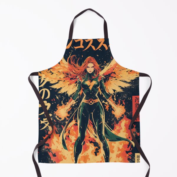 Item preview, Phoenix Force Vintage Poster designed and sold by AnimeArsenalPrints.