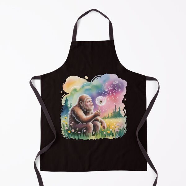 Item preview, Bigfoot Blowing Dandelion – Funny Sasquatch Blowing Wishes Design designed and sold by Redgiant87x.