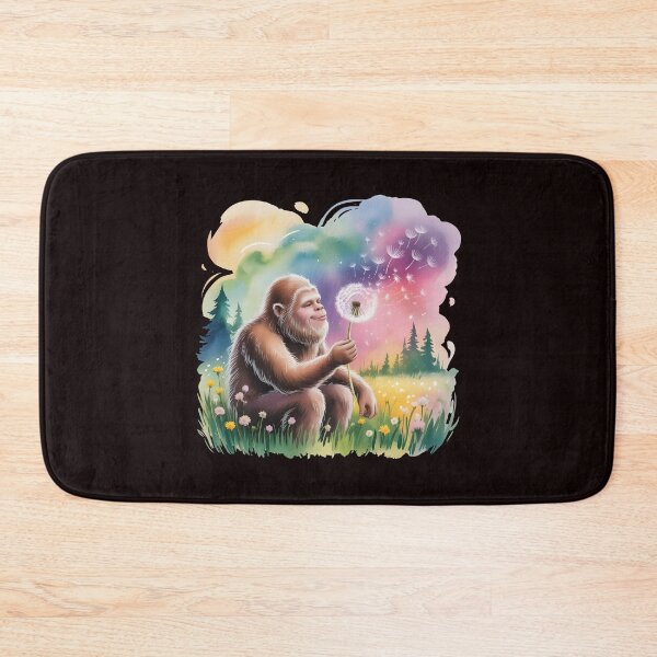 Item preview, Bigfoot Blowing Dandelion – Funny Sasquatch Blowing Wishes Design designed and sold by Redgiant87x.