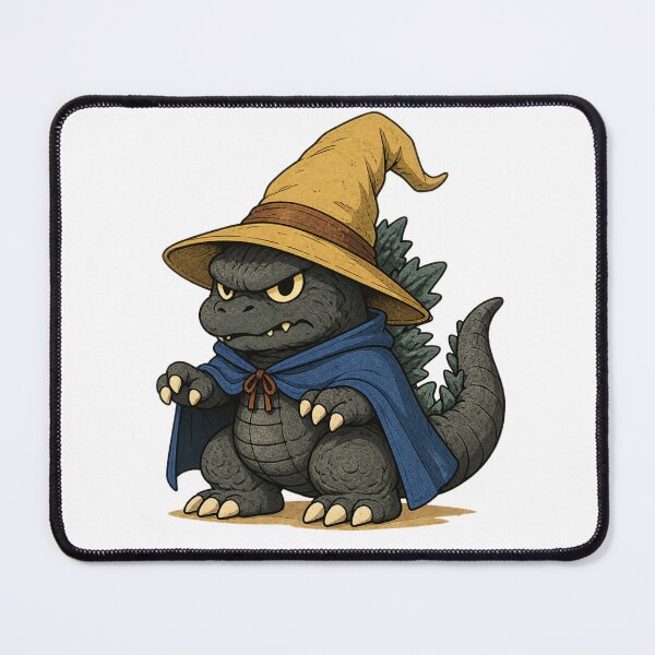 Item preview, Poncho Godzilla - Black Mage designed and sold by ShadyCommodities.