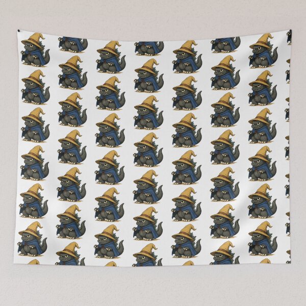 Item preview, Poncho Godzilla - Black Mage designed and sold by ShadyCommodities.