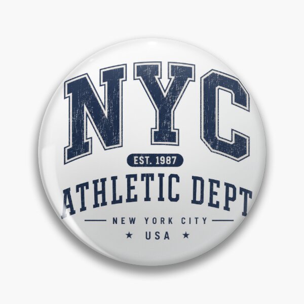 Item preview, NYC Athletic Dept Vintage College Style | New York City Varsity Streetwear designed and sold by Kate1art.