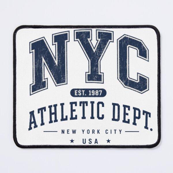 Item preview, NYC Athletic Dept Vintage College Style | New York City Varsity Streetwear designed and sold by Kate1art.