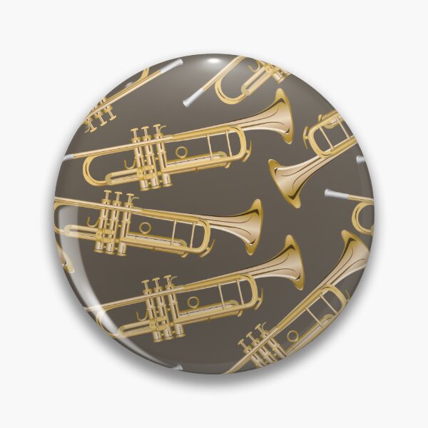 Item preview, trumpet on brown designed and sold by kobyakov.