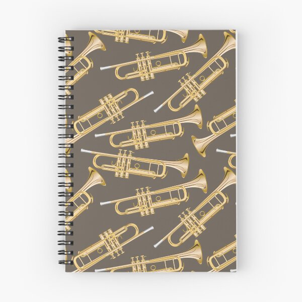 Item preview, trumpet on brown designed and sold by kobyakov.