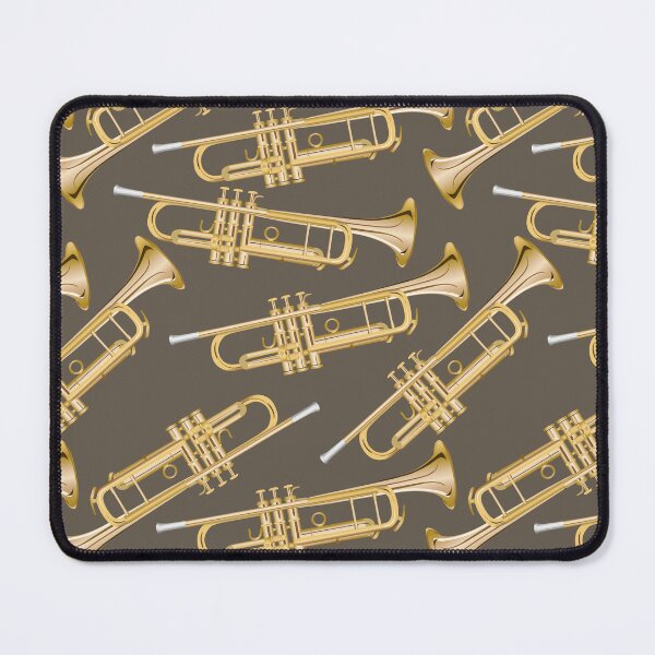 Item preview, trumpet on brown designed and sold by kobyakov.